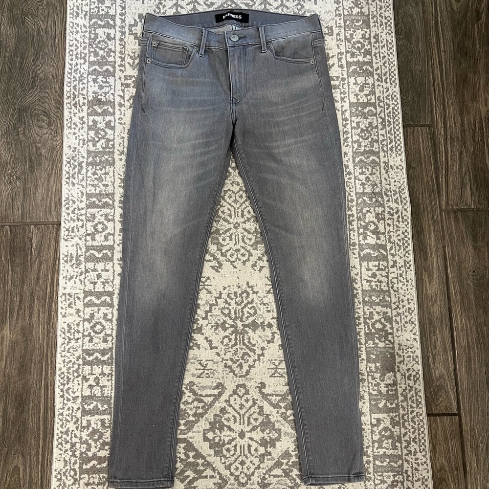 Grey express jeans